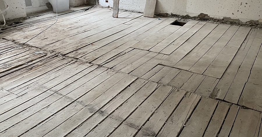 Un esempio di recupero di una residenza di fine '800 a Milano: : il rinforzo del solaio in legno è fondamentale per mettere in sicurezza l'edificio e renderlo nuovamente funzionale